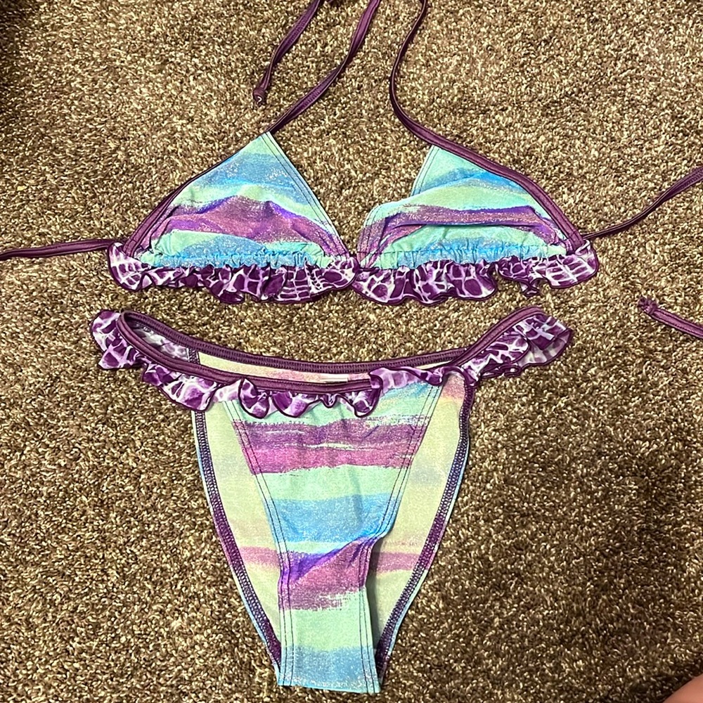 Flirt Swimwear Bikini Sz M